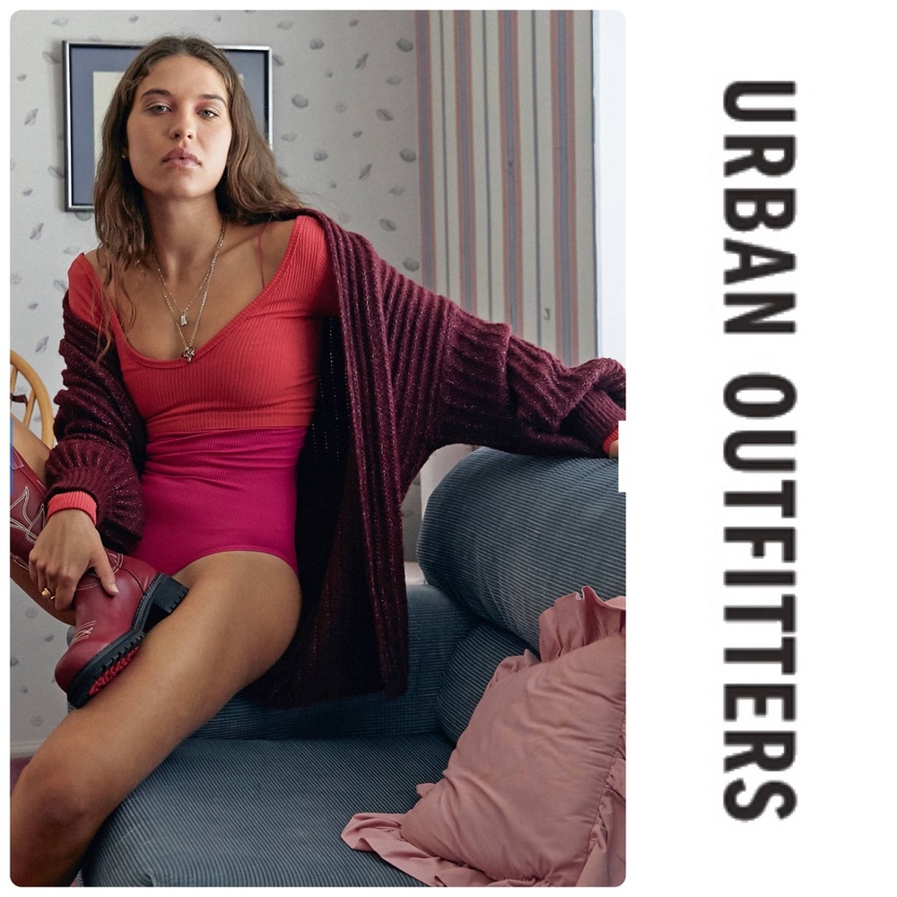 Urban Outfitters Ava Open-Front Cardigan - Picture 2 of 5